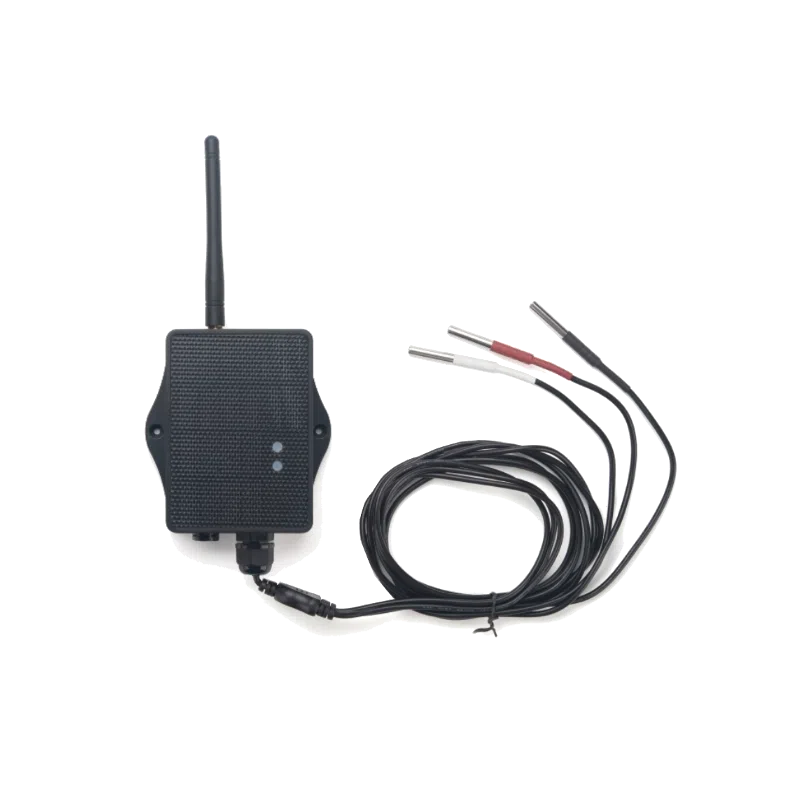 Dragino D22-LS solaire équipé de deux sondes de température étanches