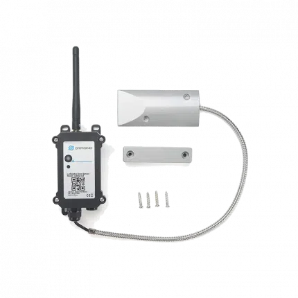 Détecteur d'ouverture de porte extérieur LoRaWAN Dragino DS03A-LB avec sonde magnétique