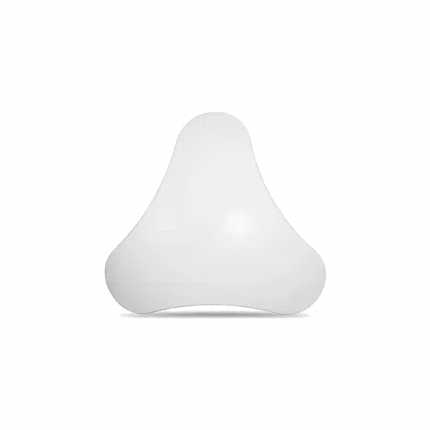 Détecteur de fuite d'eau au sol Dragino LWL04 LoRaWAN posé sur ses plots métalliques