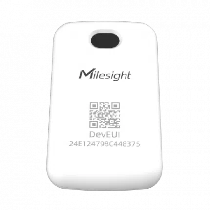 Capteur de remplissage LoRaWAN Milesight WS201 compact à temps de vol, vue de face