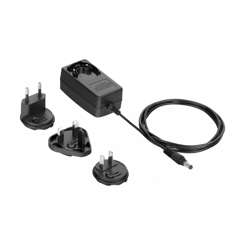 Adaptateur secteur 12V _ 1,5A avec prise jack Adaptateur secteur HWgroup 12 V 1,5 A avec prise jack et fiches interchangeables