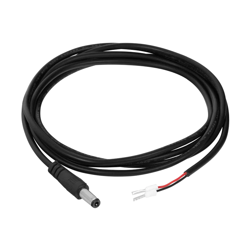 Câble HWgroup Power Jack de 1 mètre, jack d'alimentation vers deux fils
