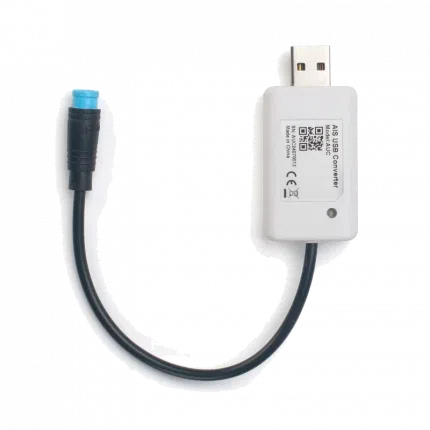 Adaptateur USB Dragino AUC pour calibrer la caméra du capteur AIS01, vue de dessus