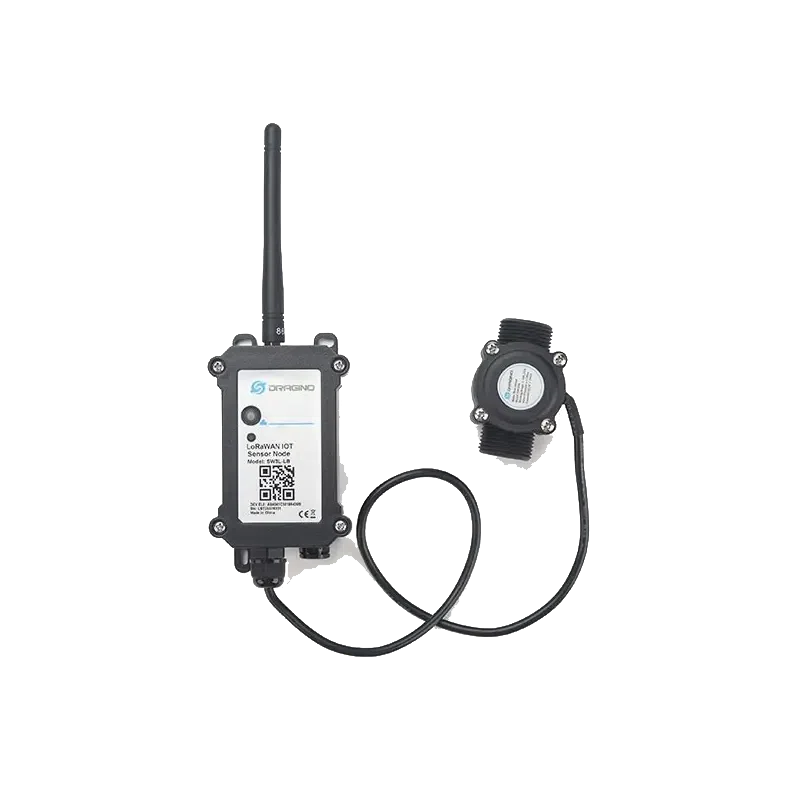 Dragino SW3L - Capteur de débit d'eau sur batterie Compteur d'eau LoRaWAN Dragino SW3L sur pile avec débitmètre à turbine