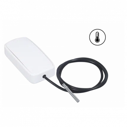 Capteur de température NB-IoT Efento avec sonde externe étanche sur câble de 1 m