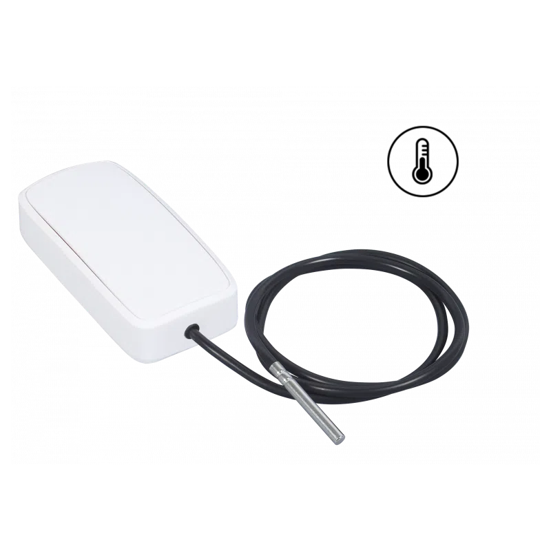 Capteur de température NB-IoT Efento avec sonde externe étanche sur câble de 1 m