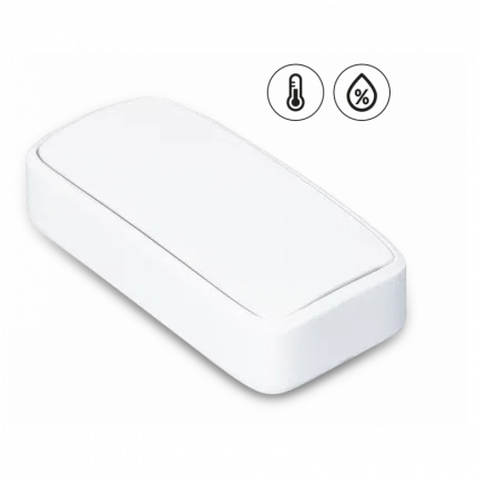 Capteur de température et d'humidité NB-IoT Efento à cellule intégrée, boîtier blanc