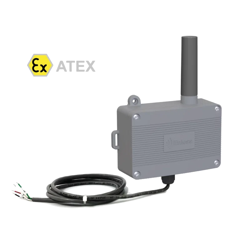 Enless TX PULSE ATEX 600-037 pour télérelève de compteurs de gaz en zone 0