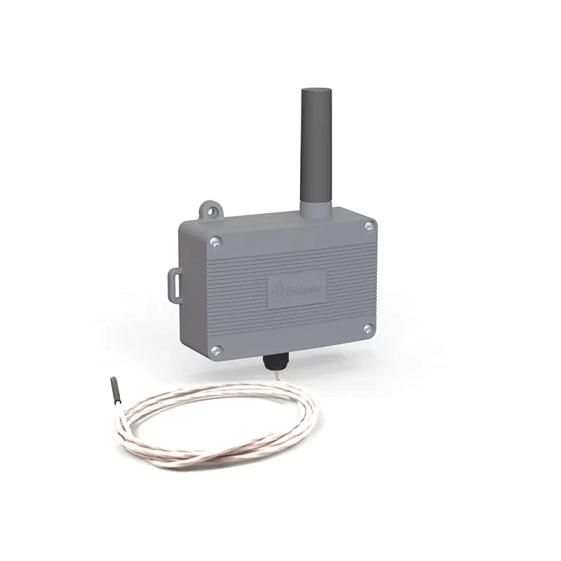 Capteur de température LoRaWAN Enless TX TEMP CONT1 600-032 avec sonde de contact PT1000