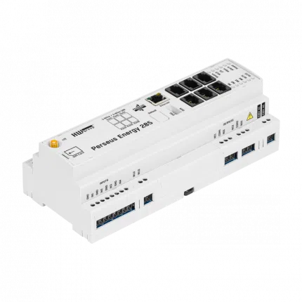Passerelle edge HWgroup Perseus Energy 285 sur rail DIN avec modem LTE et M-Bus