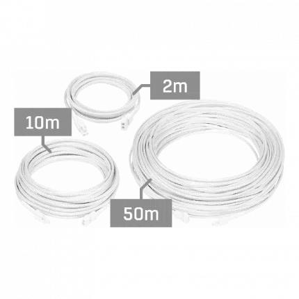 Câble de détection de fuite d'eau HWgroup WLD Sensing Cable A enroulé avec connecteur
