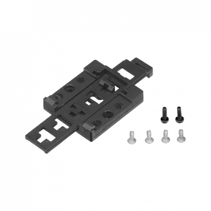 Kit de fixation rail DIN HWgroup DIN Rail Box Set avec supports plastique