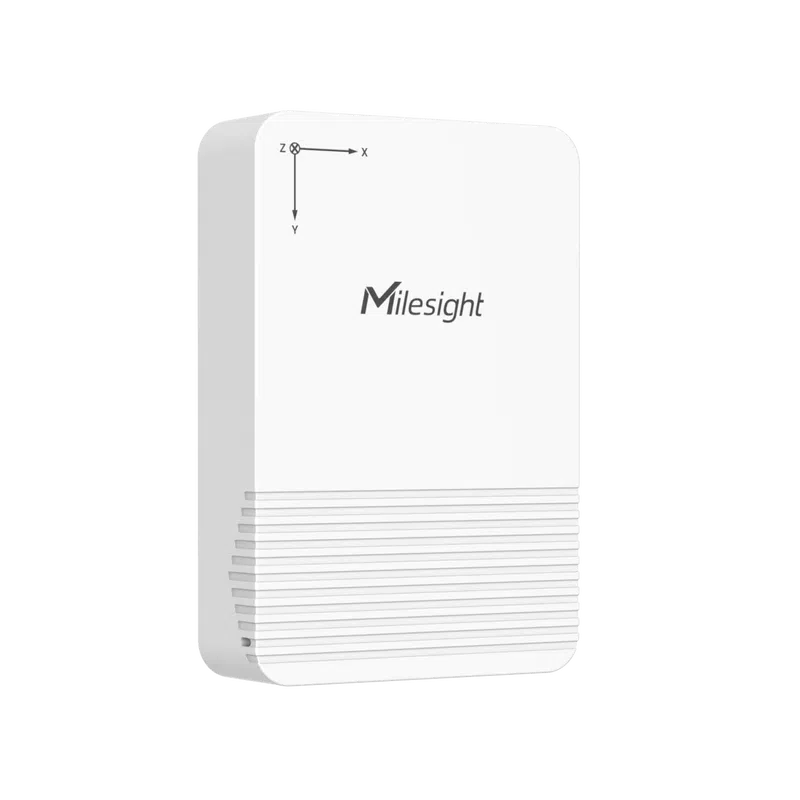 Capteur d'inclinaison LoRaWAN 3 axes Milesight EM320-TILT en boîtier étanche IP67