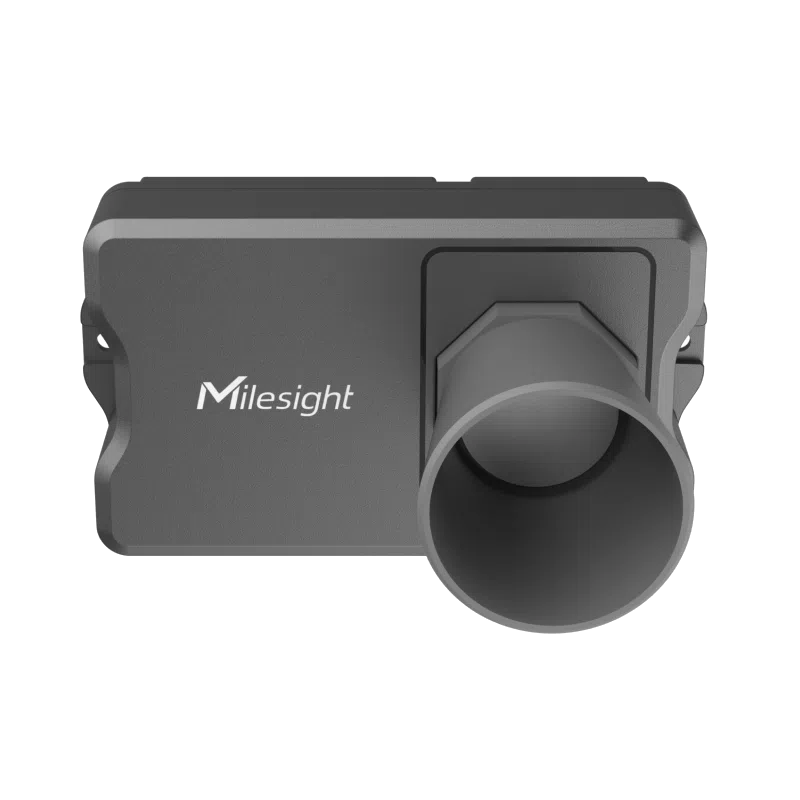 Capteur de niveau à ultrasons Milesight EM400-UDL en boîtier IP67, vue de face