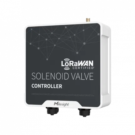 Contrôleur d'électrovannes LoRaWAN Milesight UC512 sur piles, boîtier étanche IP68