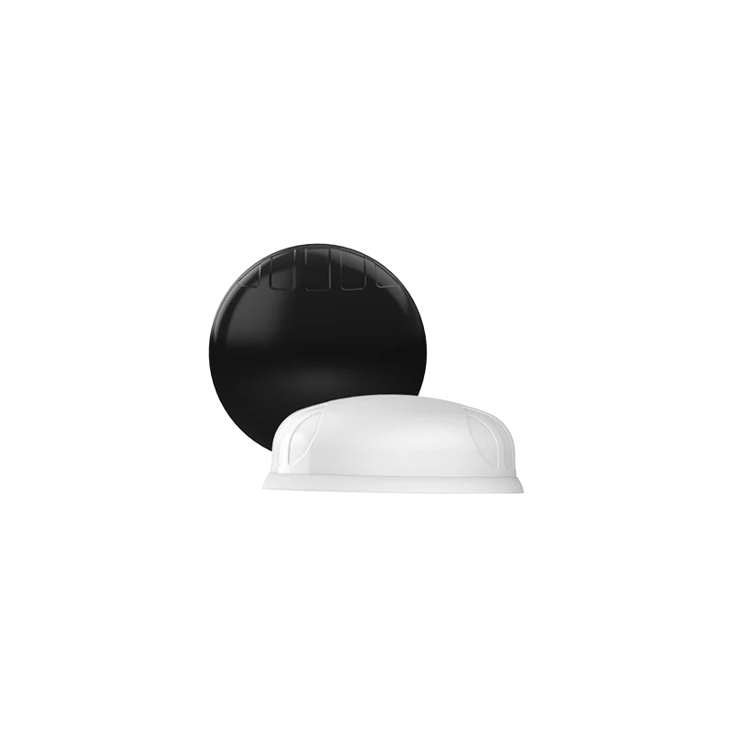 Poynting PUCK-1 – Antenne omnidirectionnelle SISO 5G_4G_3G_Wi-Fi_LoRa_Bluetooth, 617 - 6000 MHz Antenne 5G/4G SISO Poynting PUCK-1 au format palet, vue d'ensemble du dôme IP69K