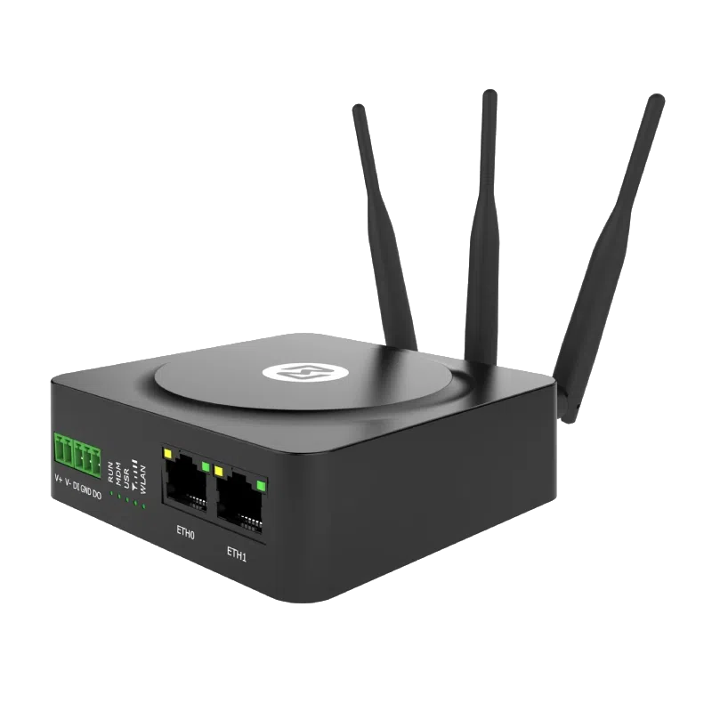 Routeur 4G industriel compact Robustel R1510 avec Wi-Fi et deux ports Ethernet