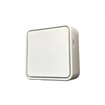 Capteur de température et d'humidité LoRaWAN Watteco CLIM'O, boîtier mural blanc