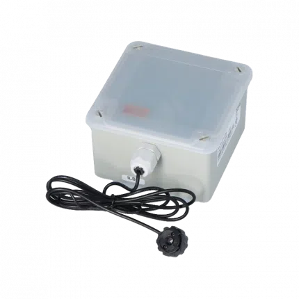 Compteur d'impulsions lumineuses LoRaWAN Watteco Flash'O avec sa sonde optique déportée