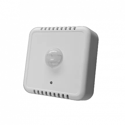 Capteur de présence PIR LoRaWAN Watteco MOVE'O Lite, vue de face