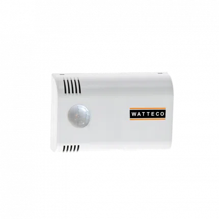 Capteur CO2 LoRaWAN Watteco VAQA'O Lite avec voyant de qualité d'air en façade