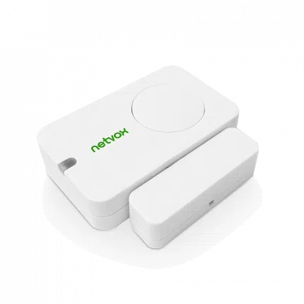 Détecteur d'ouverture LoRaWAN Netvox R311A avec son aimant pour porte ou fenêtre