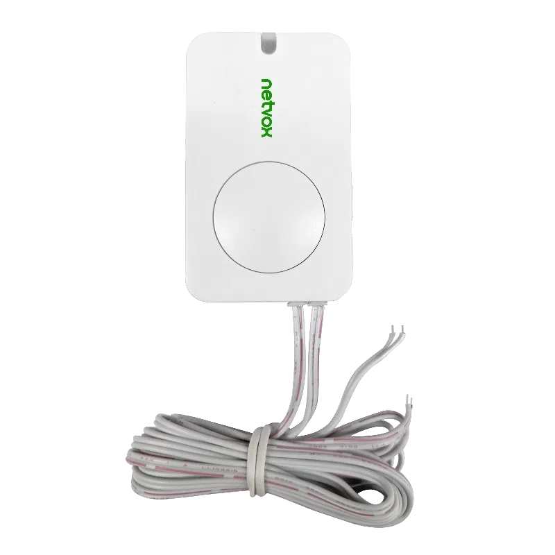 Netvox R311CA – Interface sans fil 2 entrées contacts secs compatible LoRaWAN Interface LoRaWAN Netvox R311CA à deux entrées contact sec avec fils de raccordement