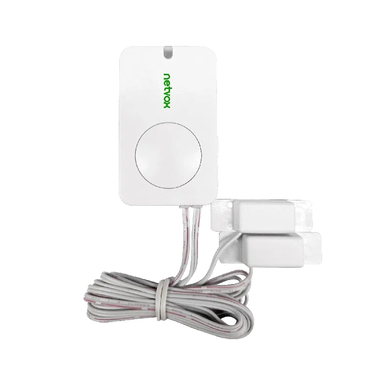 Netvox R311W – Détecteur de fuite d’eau sans fil 2 zones LoRaWAN Détecteur de fuite d'eau LoRaWAN Netvox R311W avec ses deux sondes filaires