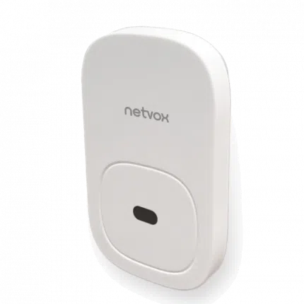 Capteur de proximité ToF LoRaWAN Netvox R315LA en boîtier blanc compact, vue de face
