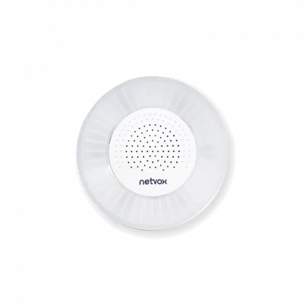 Annonceur vocal LoRaWAN Netvox R603 avec éclairage LED RGB et haut-parleur intégré