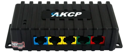 Unité de contrôle de baie AKCP CCU avec ports RJ45 de couleur