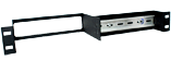 Support rack 1U rail DIN séparé AKCP DN1USP pour boîtier et capteurs Support rack 1U rail DIN séparé AKCP DN1USP pour boîtier et capteurs