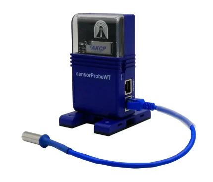 Module LoRa AKCP SP-WT Wireless Tunnel avec sonde température et humidité raccordée