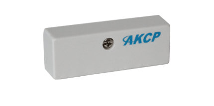 Capteur de vibration AKCP VDS en boîtier ABS gris avec vis de réglage