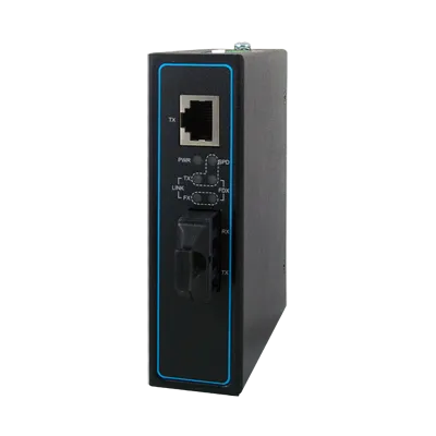 Convertisseur de média ATOP EF23 RJ45 vers fibre SC, vue de face