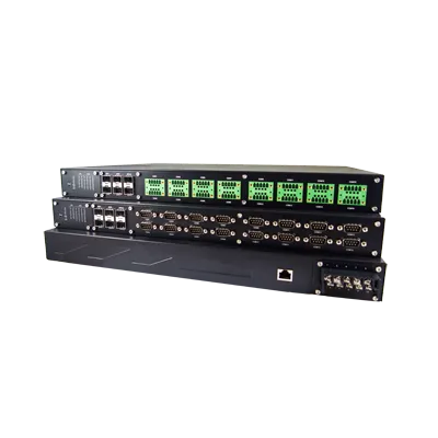 Passerelle Modbus 16 ports ATOP MB5916A, versions bornier et DB9 avec six ports SFP