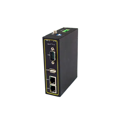 Serveur de port série ATOP SE5901 version DB9 avec deux ports RJ45, vue avant