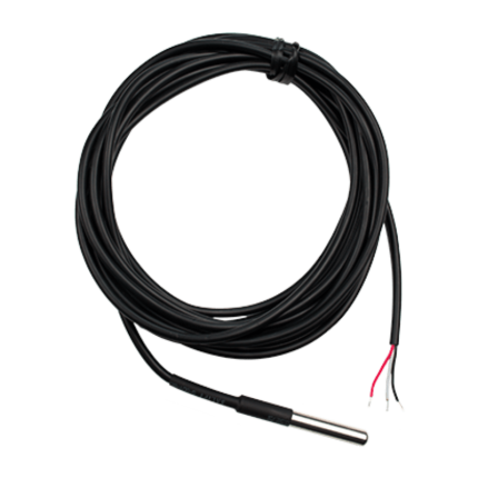 Sonde de température submersible ControlByWEB X-DTS-S12-SUB avec tube inox et câble 4 m