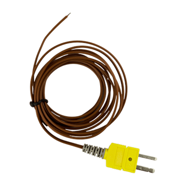 Sonde thermocouple type K ControlByWEB X-KTC-B-24-72 avec connecteur moulé et fil PFA Sonde thermocouple type K ControlByWEB X-KTC-B-24-72 avec connecteur moulé et fil PFA