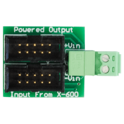 Injecteur d'alimentation ControlByWEB X-PINJECT avec deux connecteurs nappe et bornier