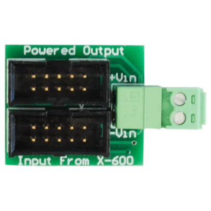 Injecteur d'alimentation ControlByWEB X-PINJECT avec deux connecteurs nappe et bornier
