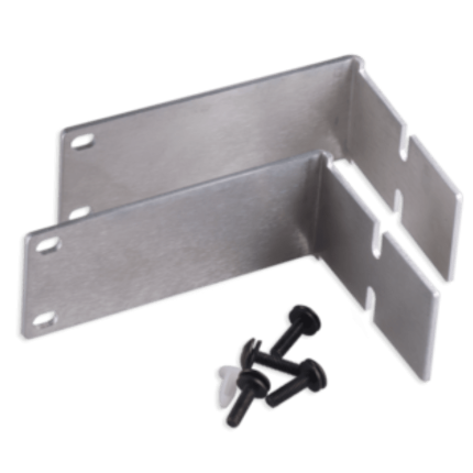 Kit de montage rack ControlByWEB X-WS-RMK, deux équerres métal et visserie fournie