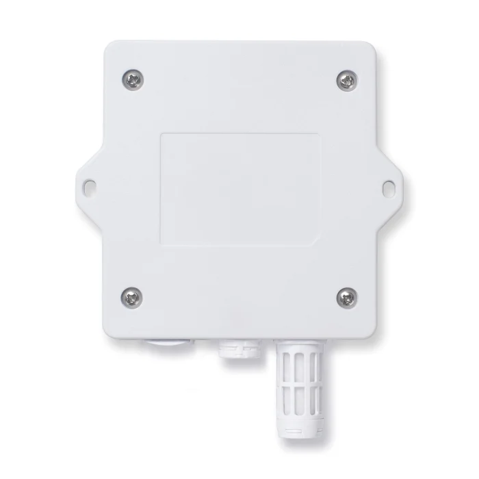 Face arrière du capteur cellulaire Dragino S31B-FE avec sa sonde température et humidité
