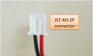 Connecteur JST-XH 2 broches du pack batterie Dragino ER26500 et SPC1520
