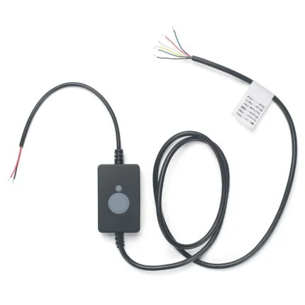Câble de commande LoRaWAN Dragino LC04 avec boîtier et quatre fils de sortie