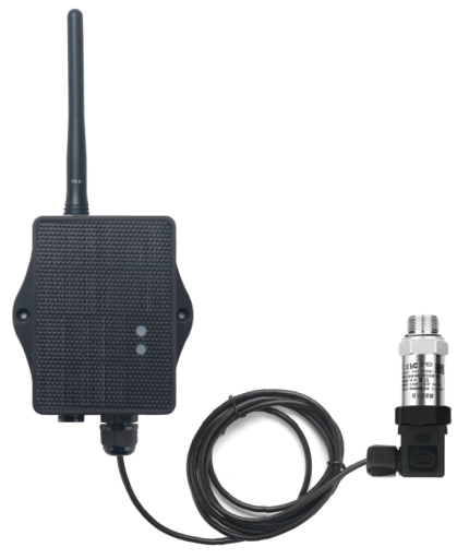 Dragino PS-LS-F solaire avec transmetteur de pression à raccord inox anti-colmatage