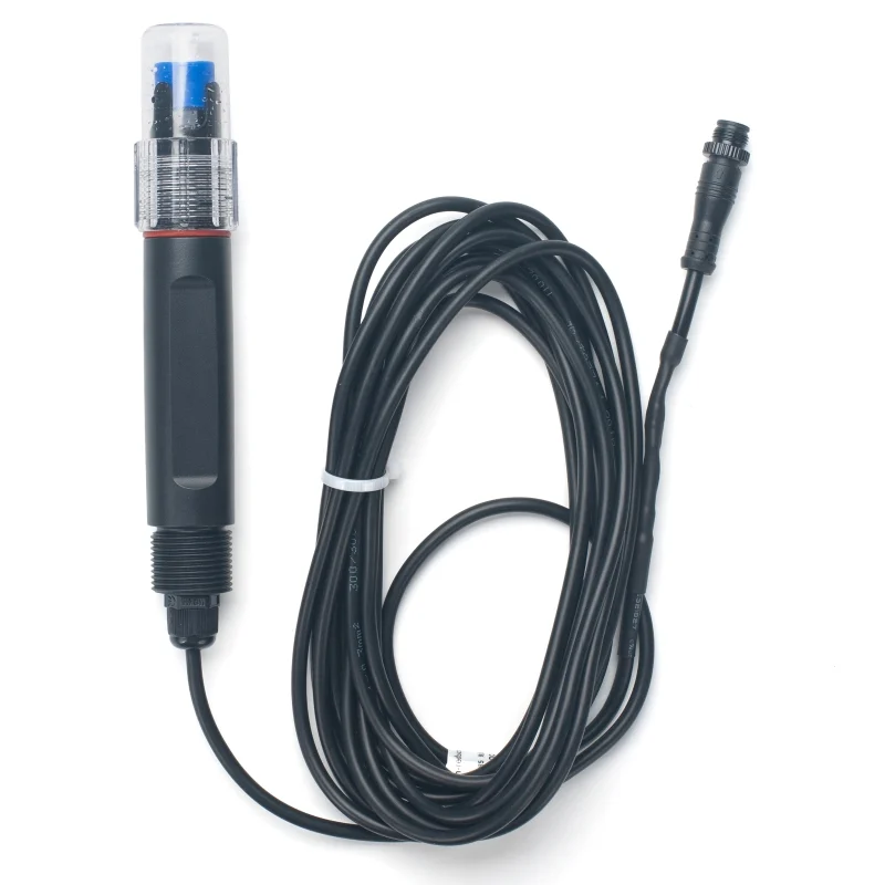 Sonde de qualité d'eau Dragino à électrode et capuchon bleu avec câble RS-485