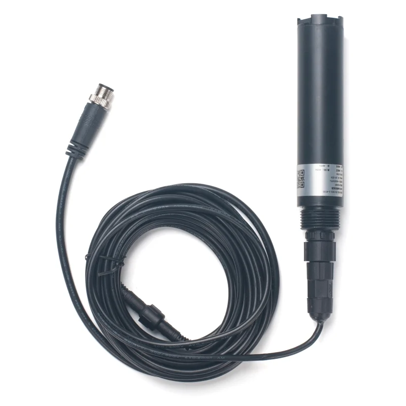 Sonde optique cylindrique Dragino pour transmetteur WQS avec connecteur étanche et câble