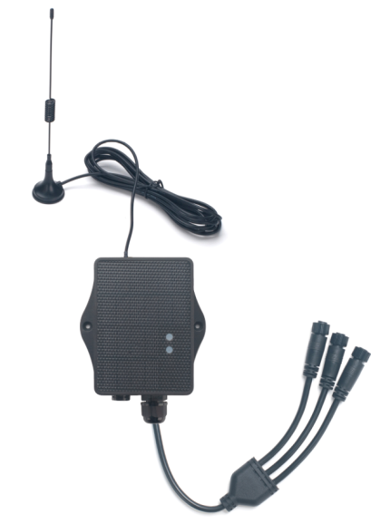 Transmetteur de station météo solaire Dragino WSC2-Compact-LS avec antenne et répartiteur