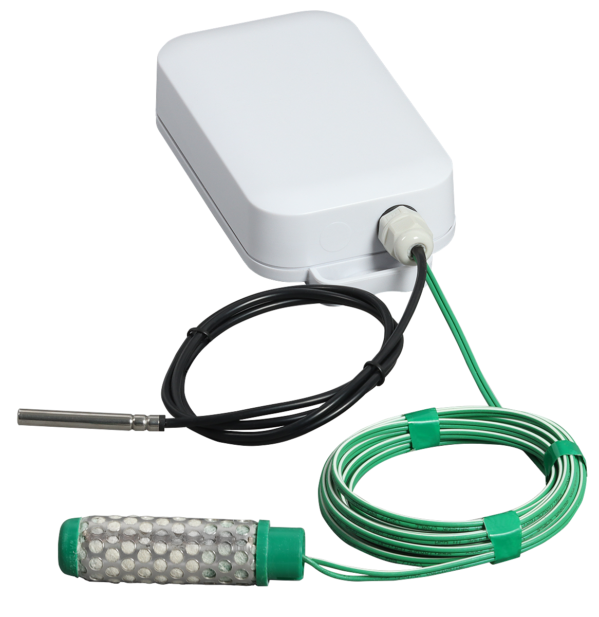 Capteur d'humidité du sol Efento en boîtier IP67 gris avec sondes Watermark et température Capteur d'humidité du sol Efento en boîtier IP67 gris avec sondes Watermark et température